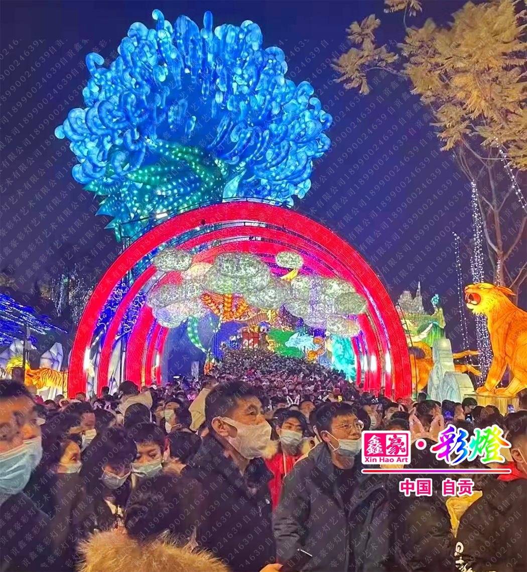 自貢網(wǎng)紅花燈 自貢網(wǎng)紅花燈